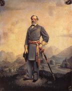 unknow artist Robert E.Lee oil